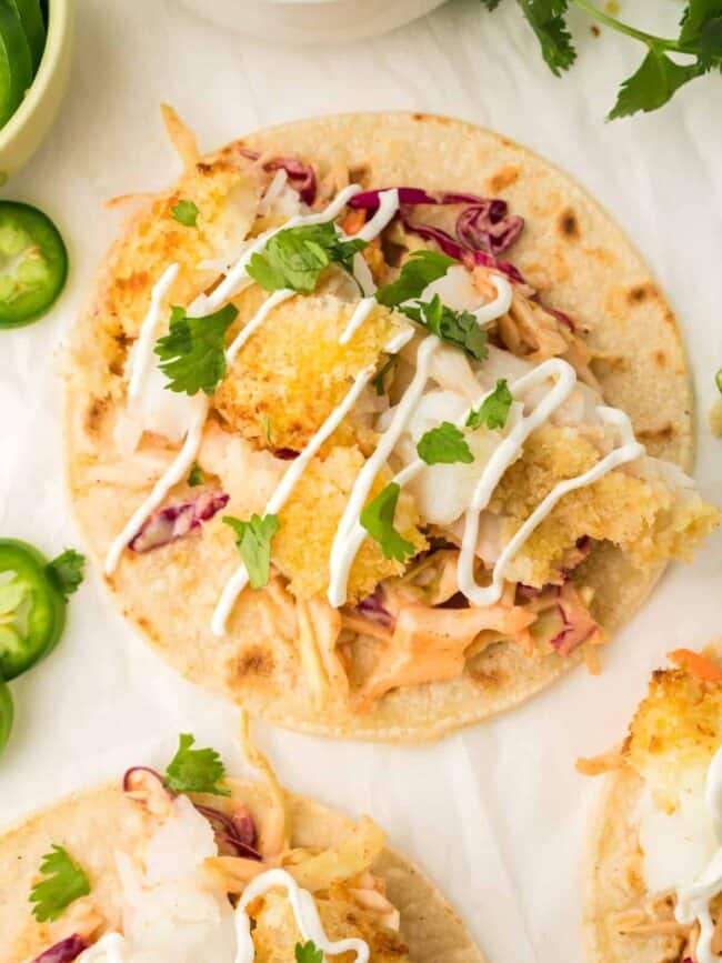 Air Fryer Fish Tacos Recipe The Cookie Rookie®