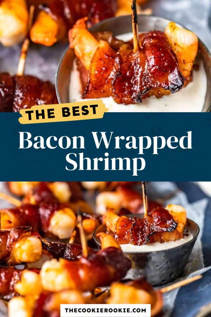 bacon wrapped shrimp pinterest