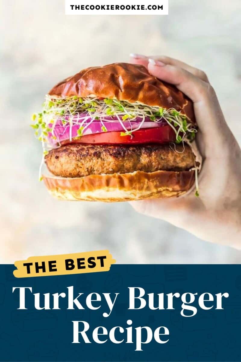 turkey burger pinterest