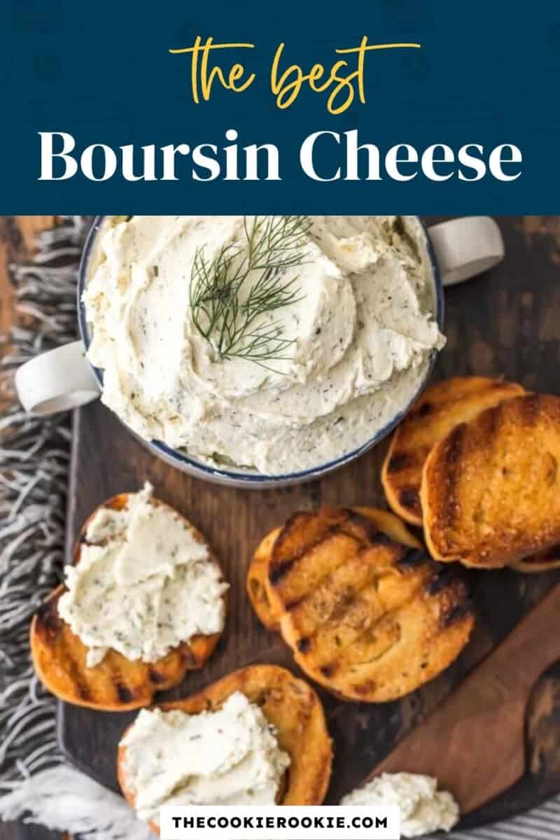 Boursin Cheese Recipe - The Cookie Rookie®