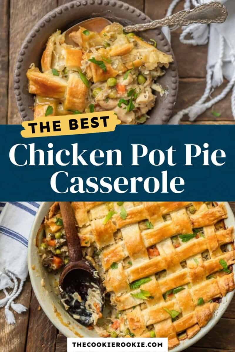 chicken pot pie casserole pinterest