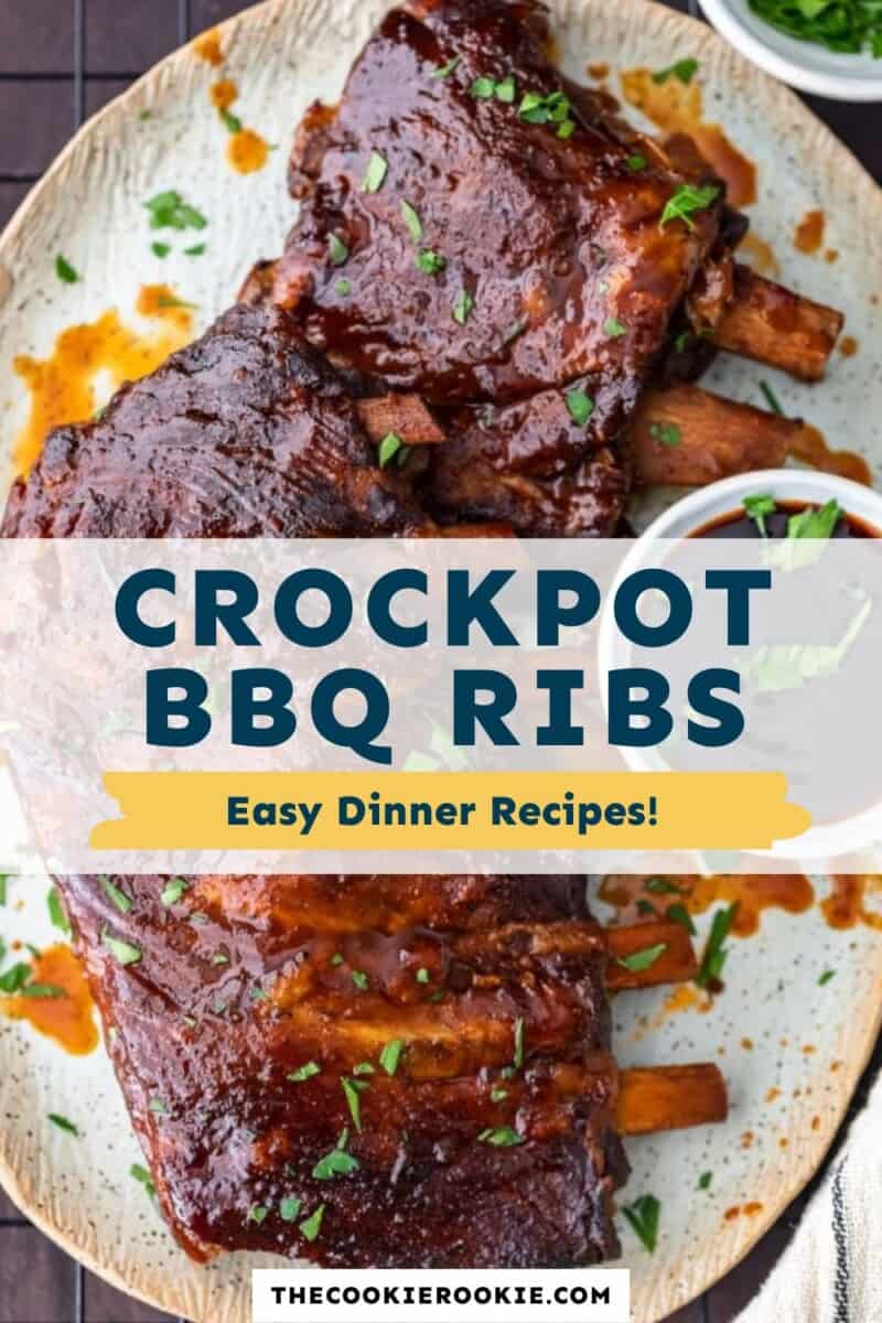 crockpot ribs pinterest