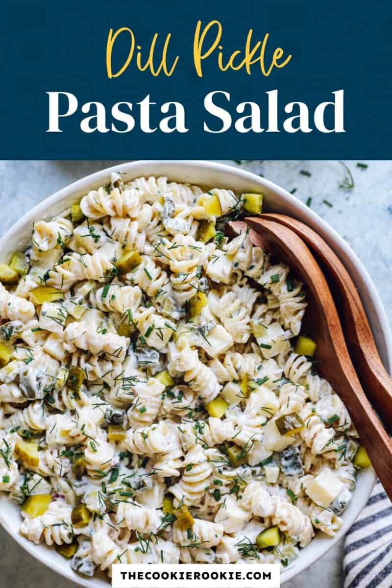 dill pickle pasta salad pinterest