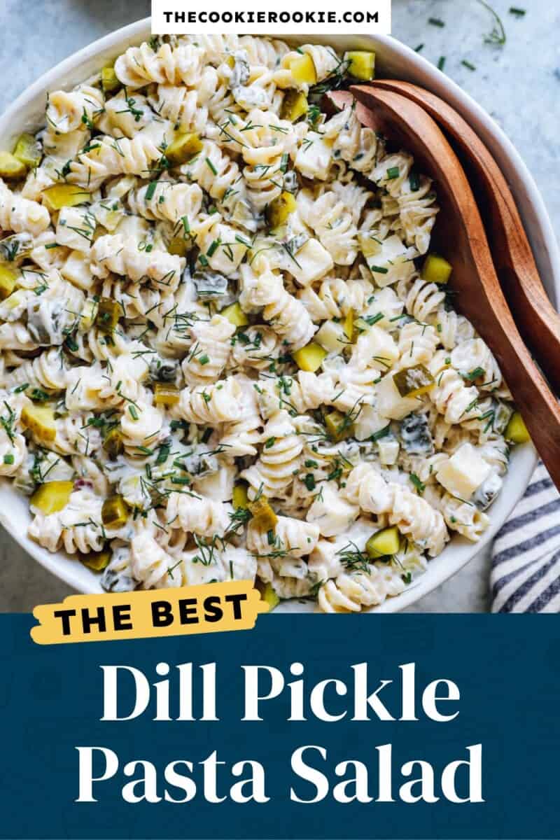 dill pickle pasta salad pinterest