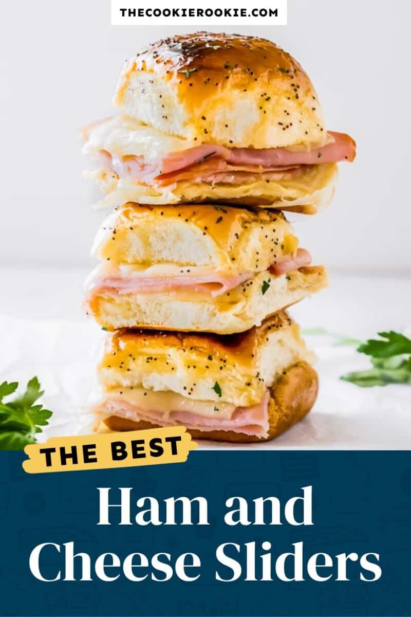 ham and cheese sliders pinterest