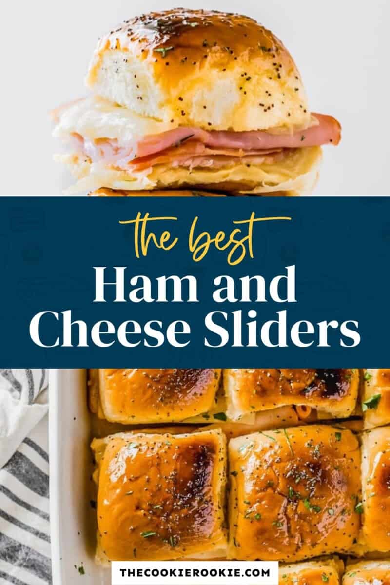 ham and cheese sliders pinterest