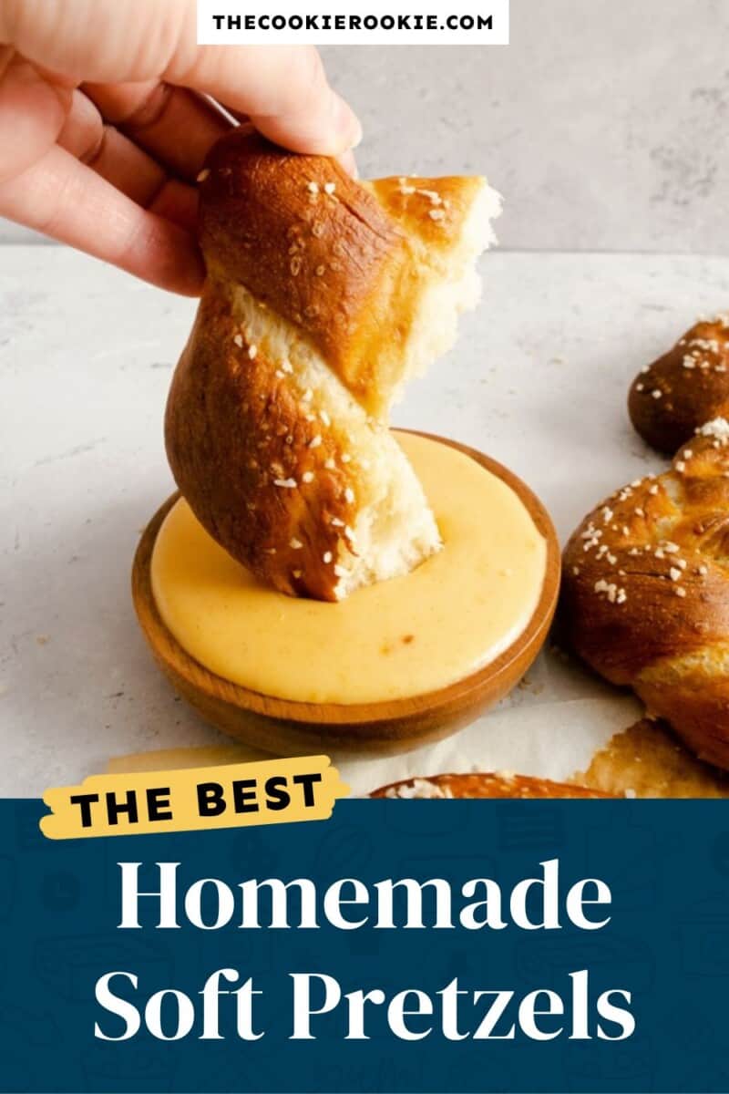 homemade soft pretzels pinterest