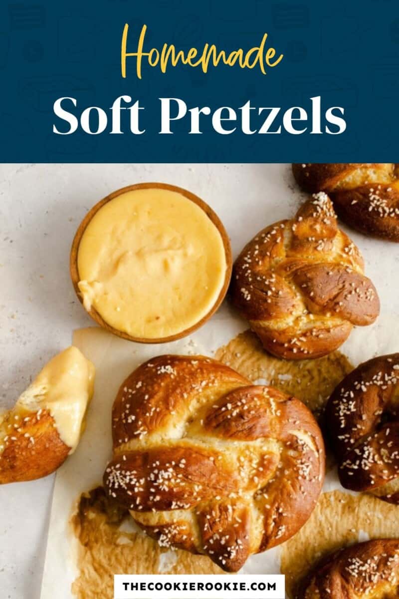 homemade soft pretzels pinterest