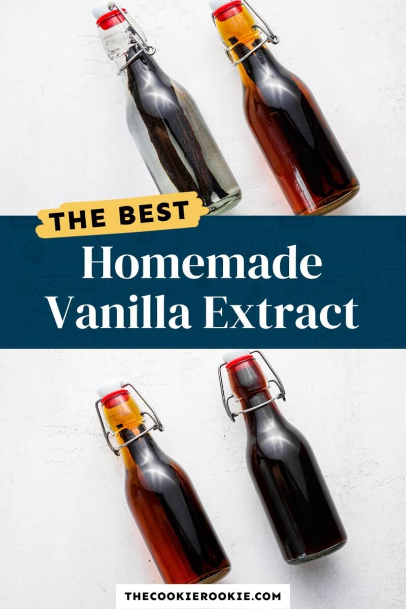 homemade vanilla extract pinterest