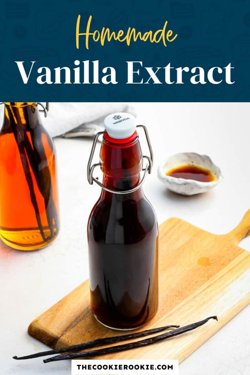 homemade vanilla extract pinterest