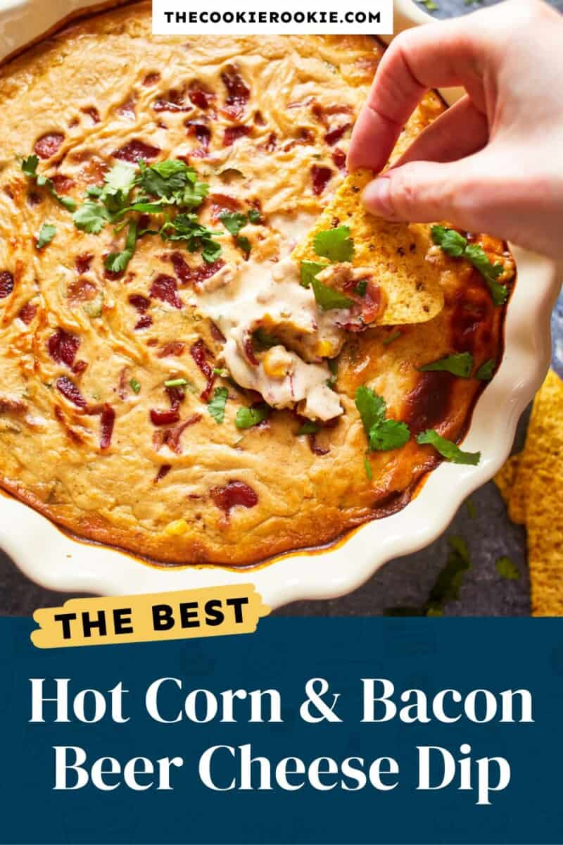 corn and bacon beer cheese dip pinterest