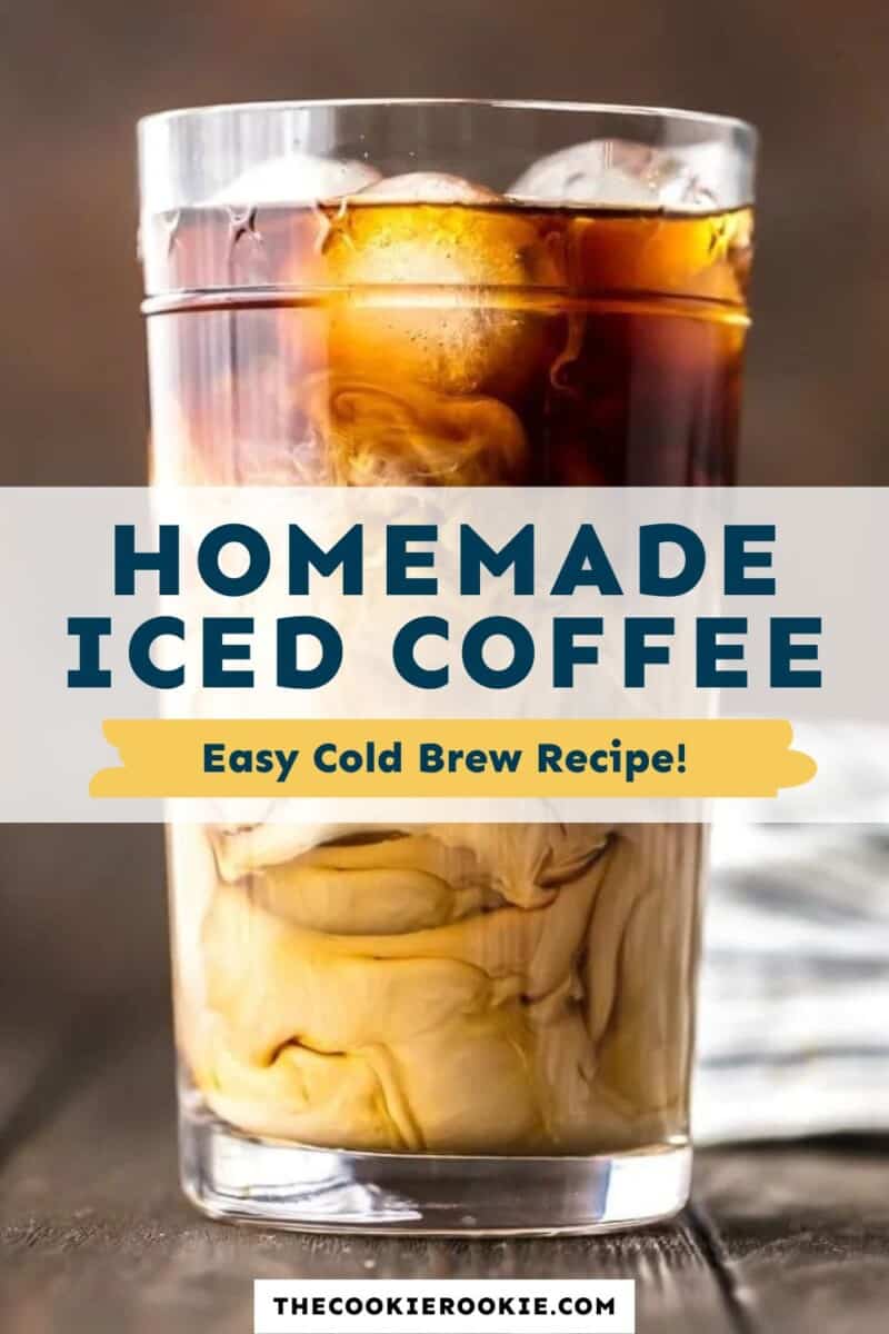 cold brew coffee iced coffee pinterest