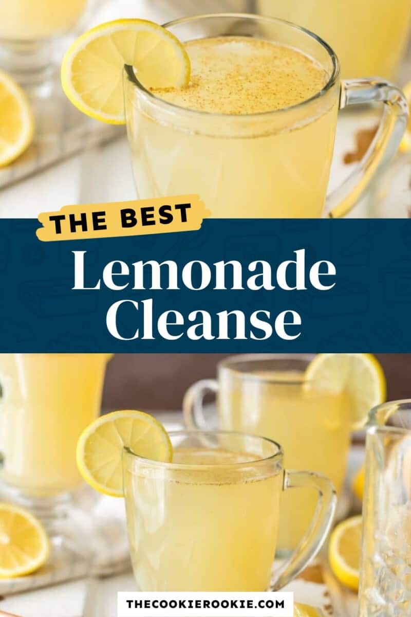 lemonade cleanse pinterest