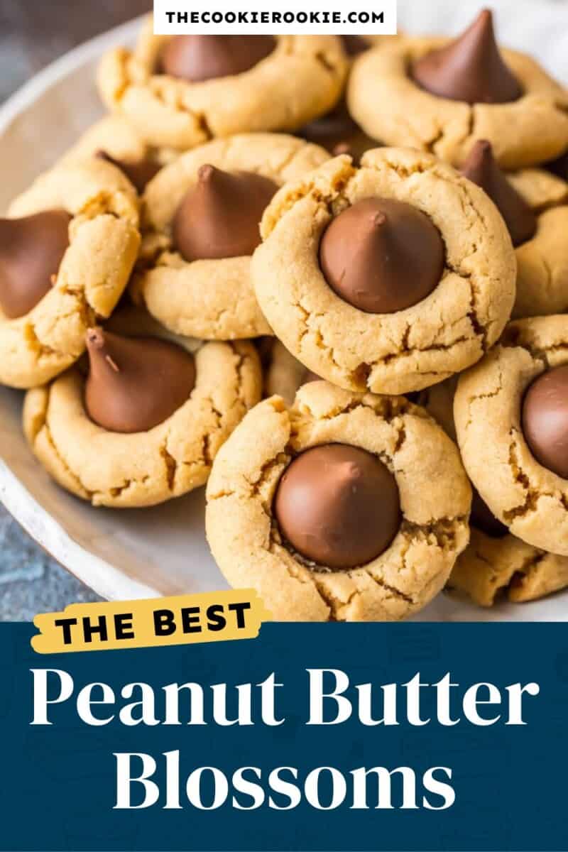 peanut butter blossoms pinterest