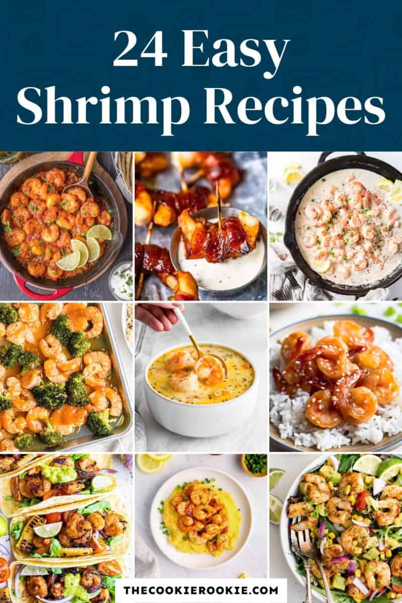 24 easy shrimp recipes.