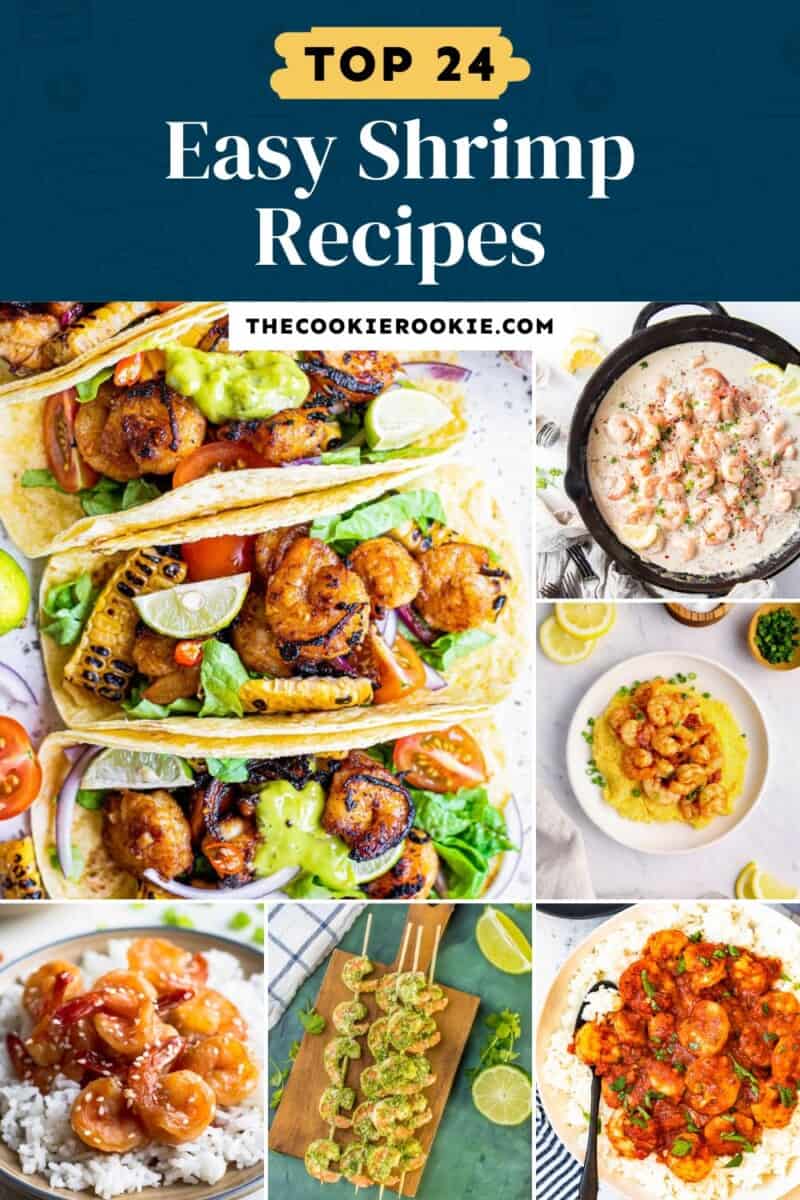 24 Easy Shrimp Recipes for Dinner - The Cookie Rookie®