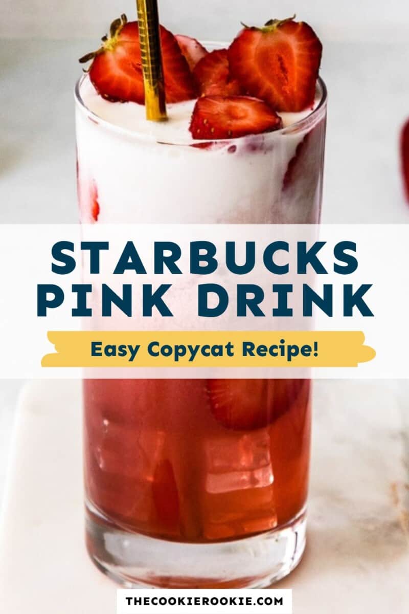 Starbucks pink drink pinterest