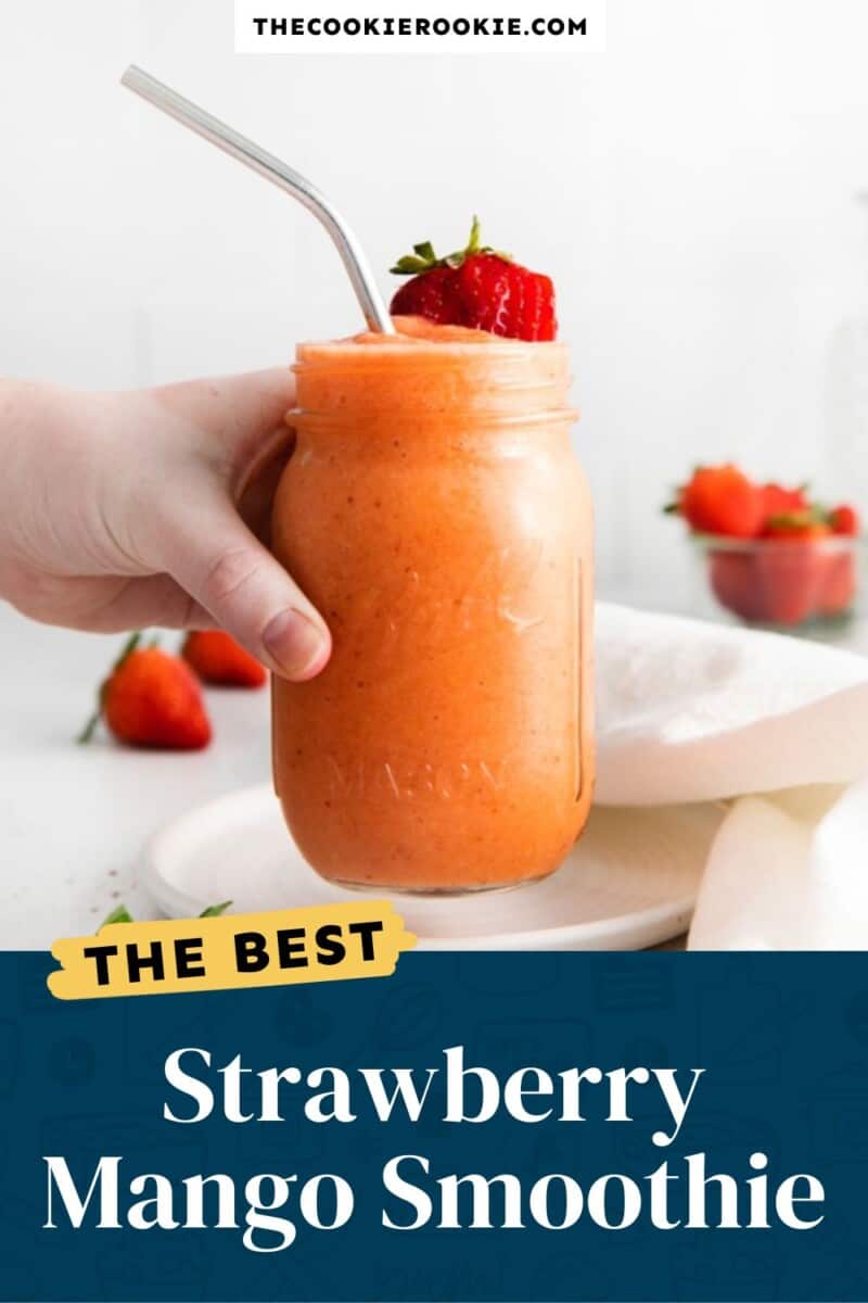 strawberry mango smoothie pinterest