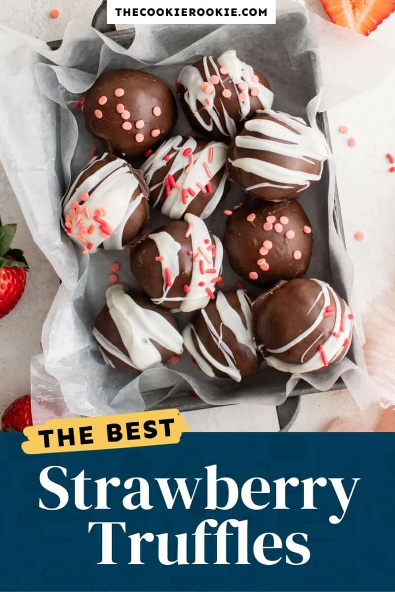 strawberry truffles pinterest