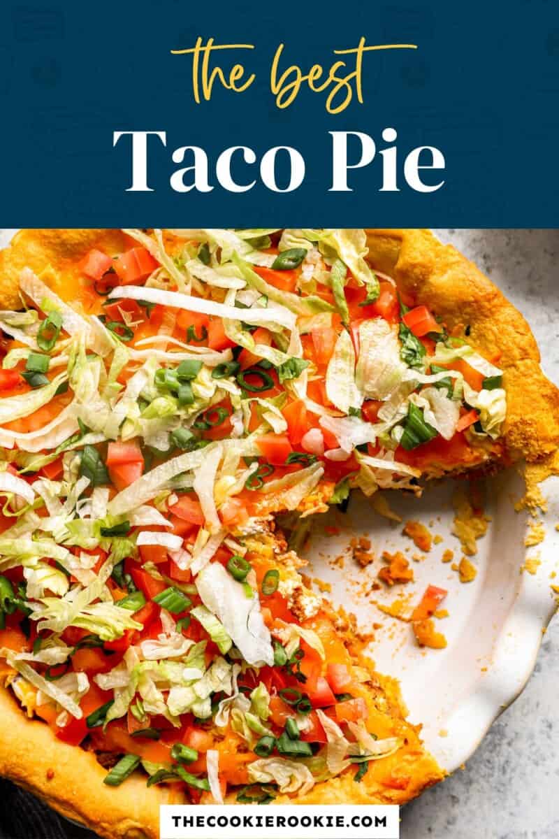 taco pie pinterest