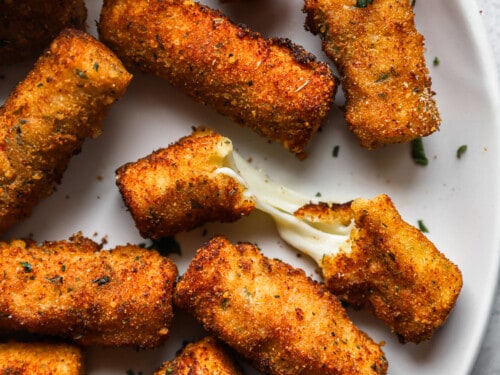 Fried Mozzarella Cheese Sticks Recipe