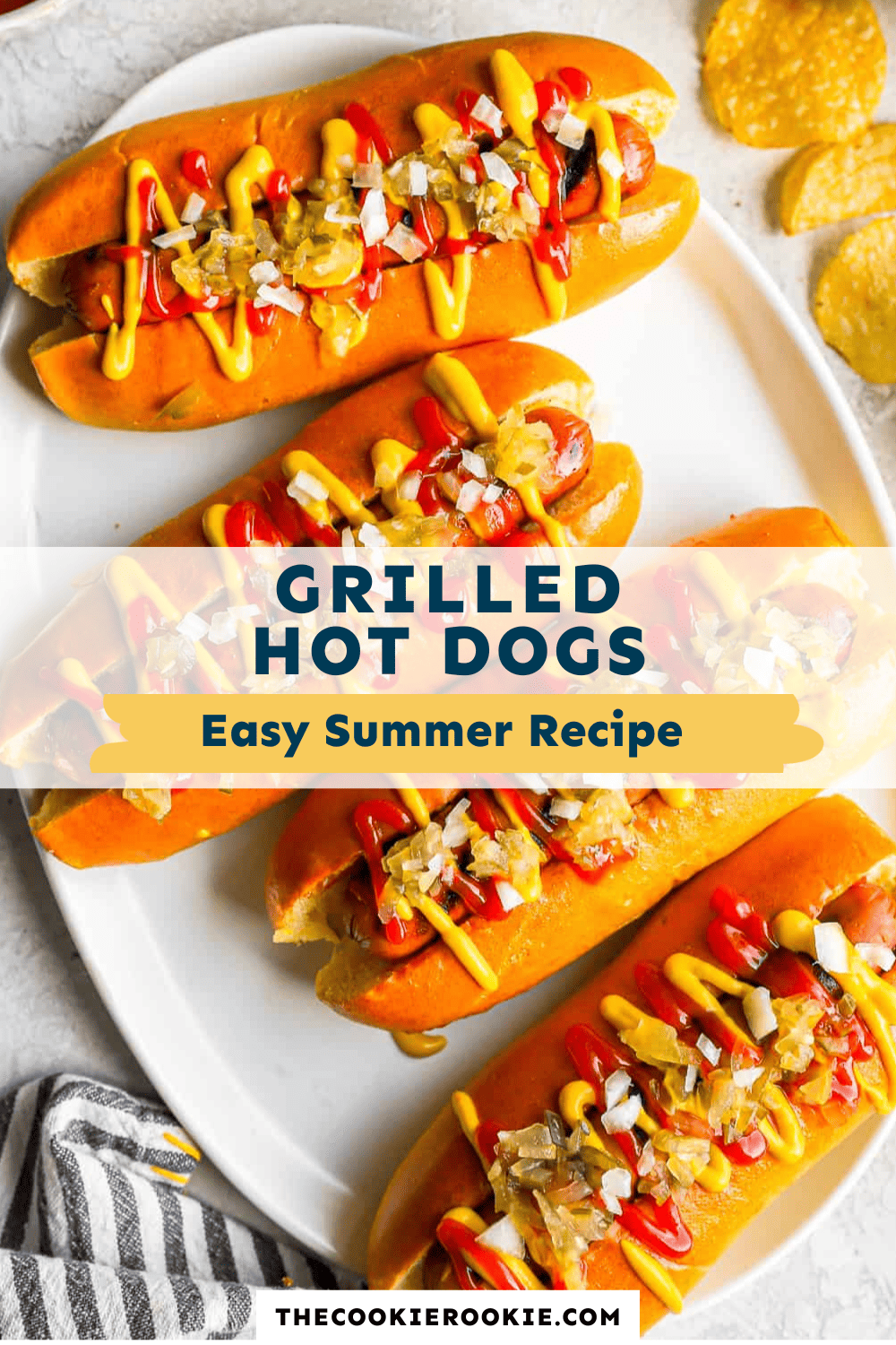 Grilled Hot Dogs Recipe The Cookie Rookie®