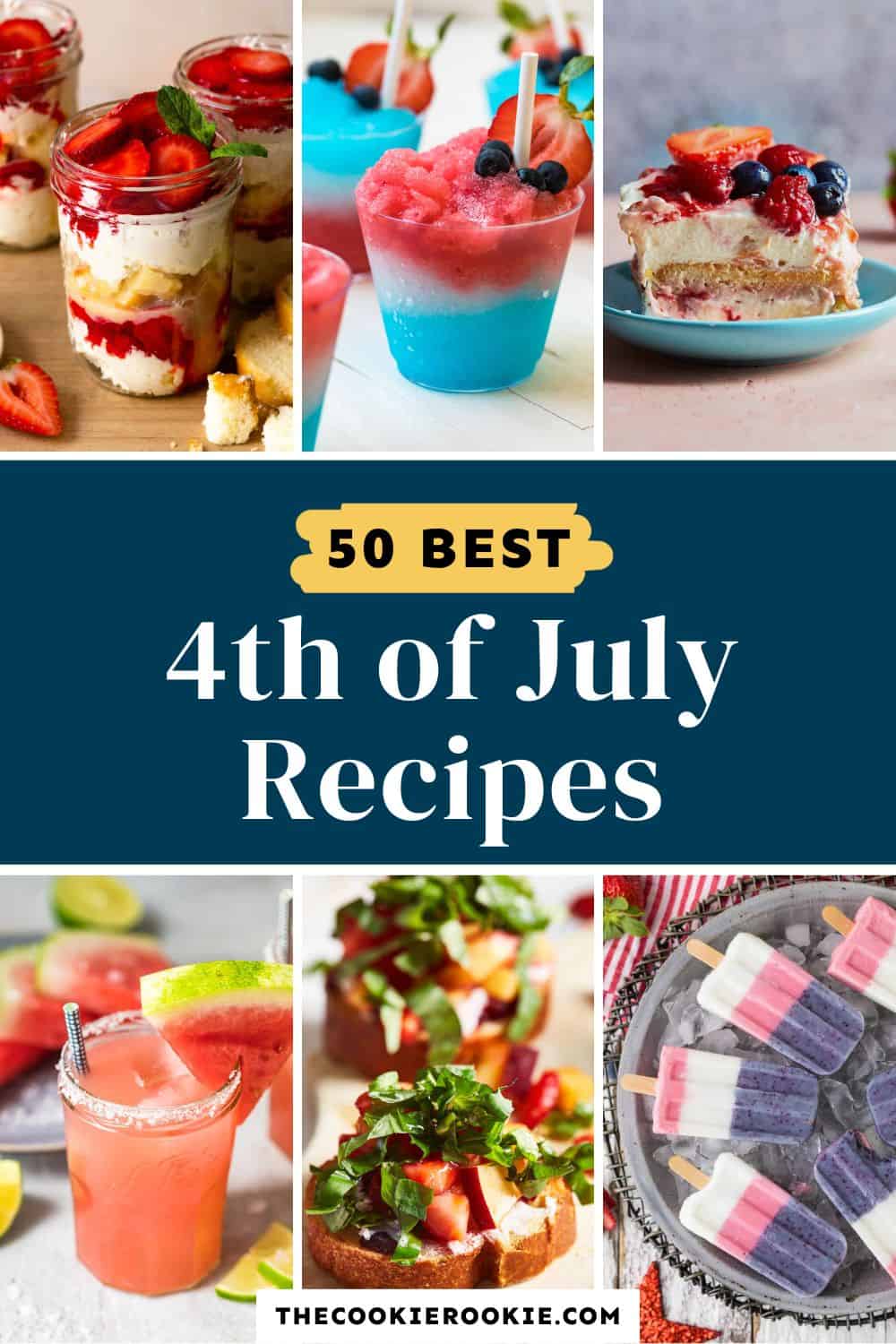 50 best 4th of July recipes Pinterest 