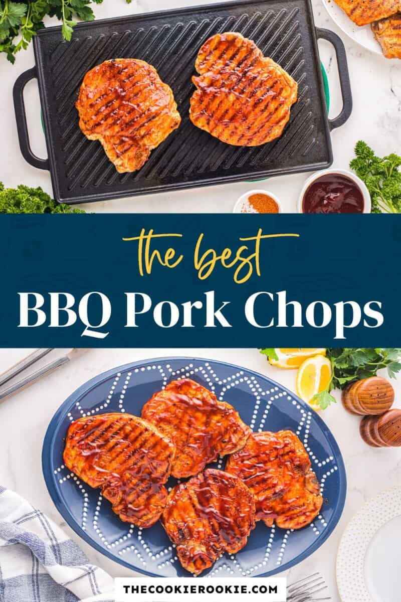 the best bbq pork chops.