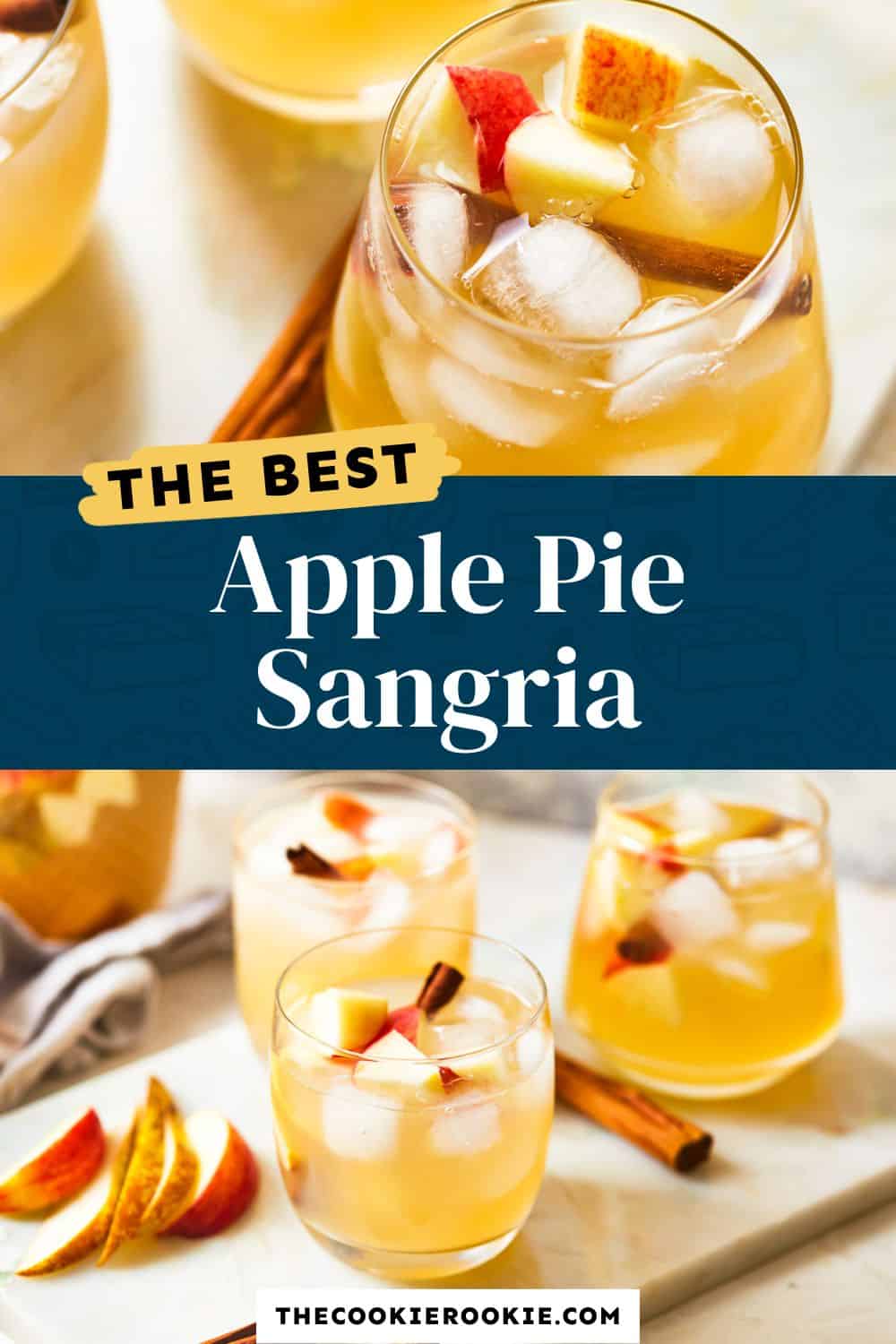Caramel Apple Sangria (Apple Pie Sangria) Recipe The Cookie Rookie®
