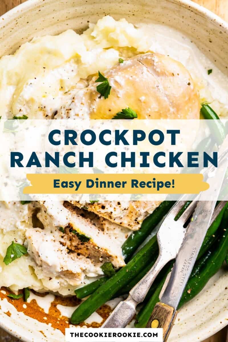 crockpot ranch chicken pinterest