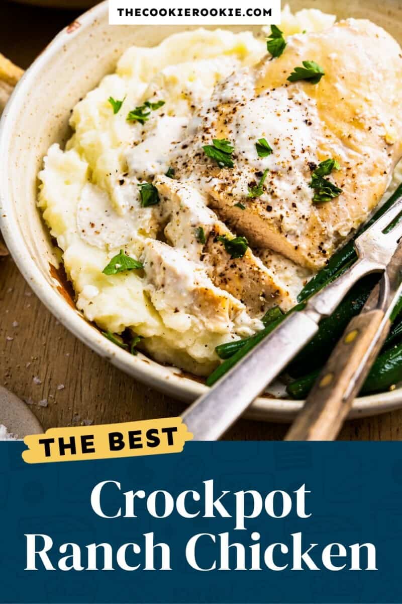 crockpot ranch chicken pinterest