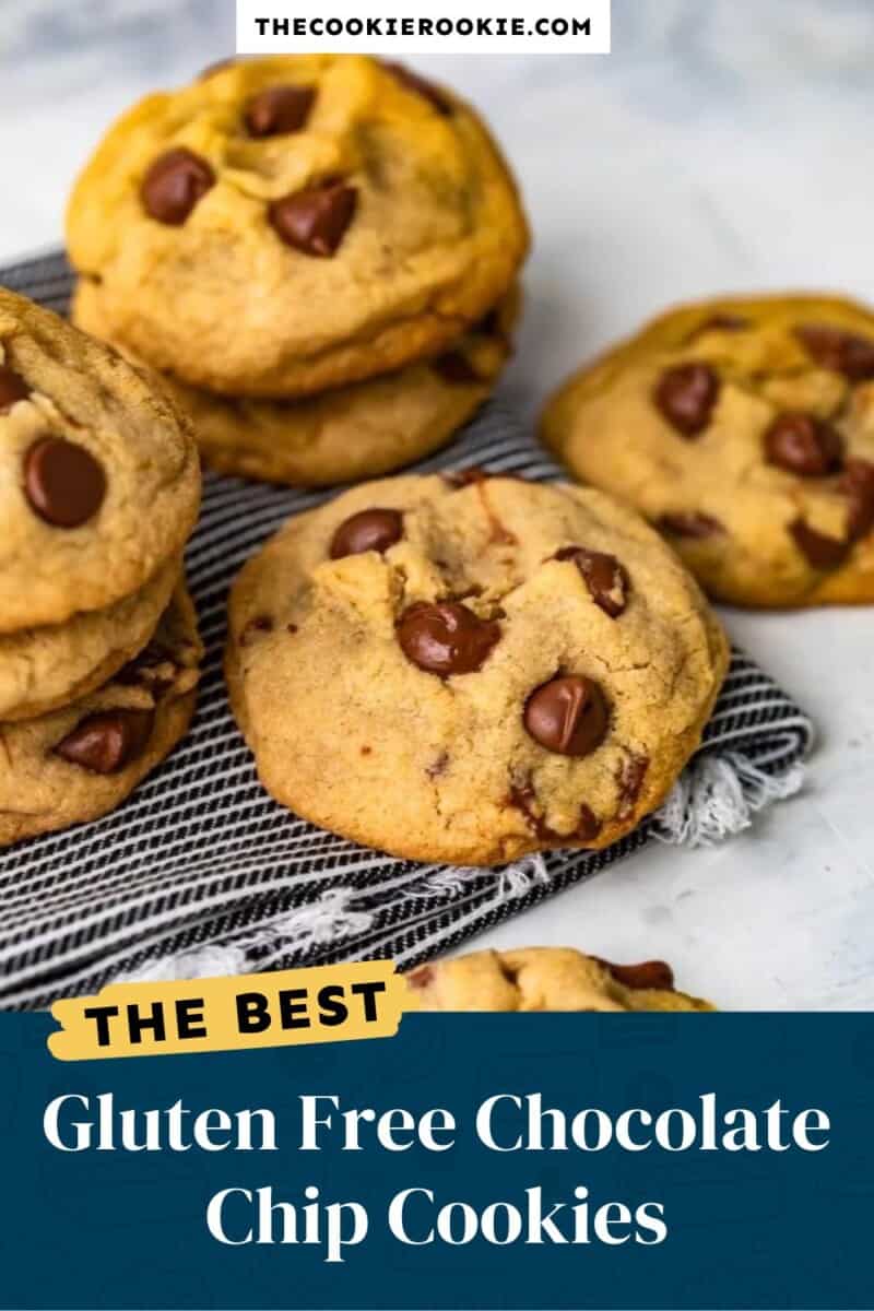 gluten free chocolate chip cookies pinterest