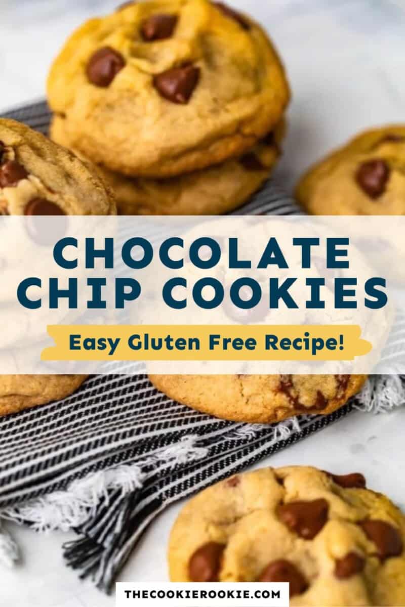 gluten free chocolate chip cookies pinterest