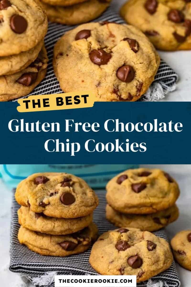 gluten free chocolate chip cookies pinterest