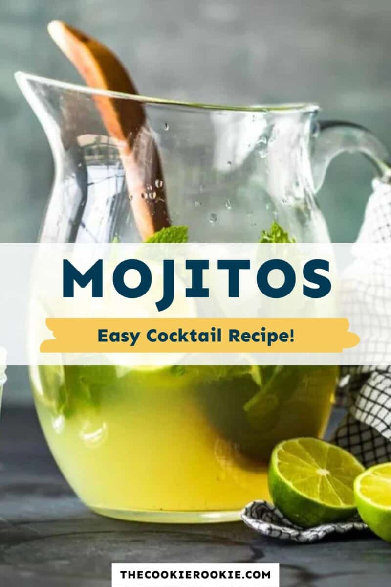 mojitos easy cocktail recipe.