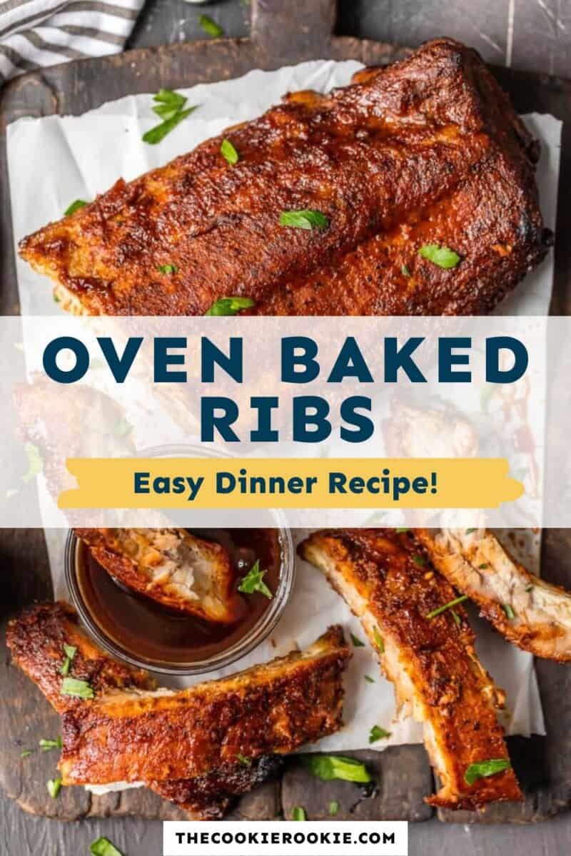 baked ribs pinterest