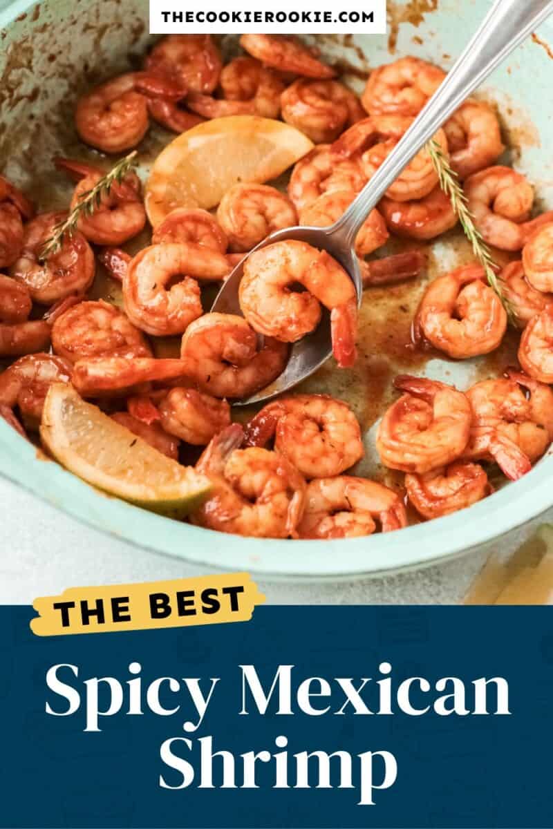 spicy mexican shrimp pinterest