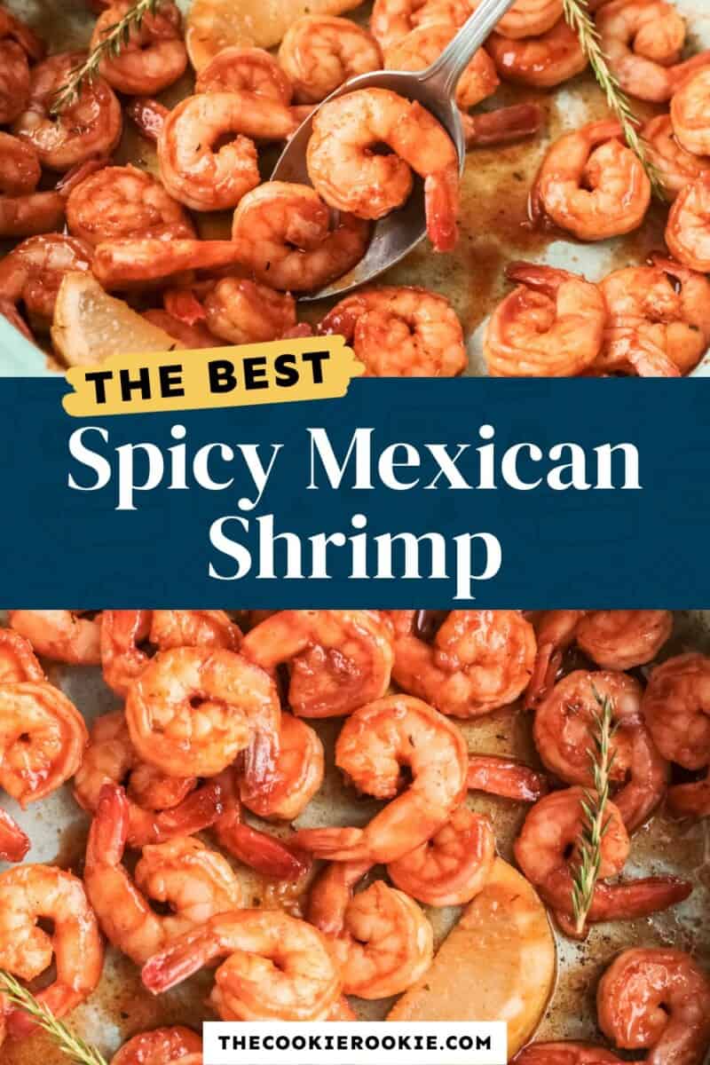 spicy mexican shrimp pinterest