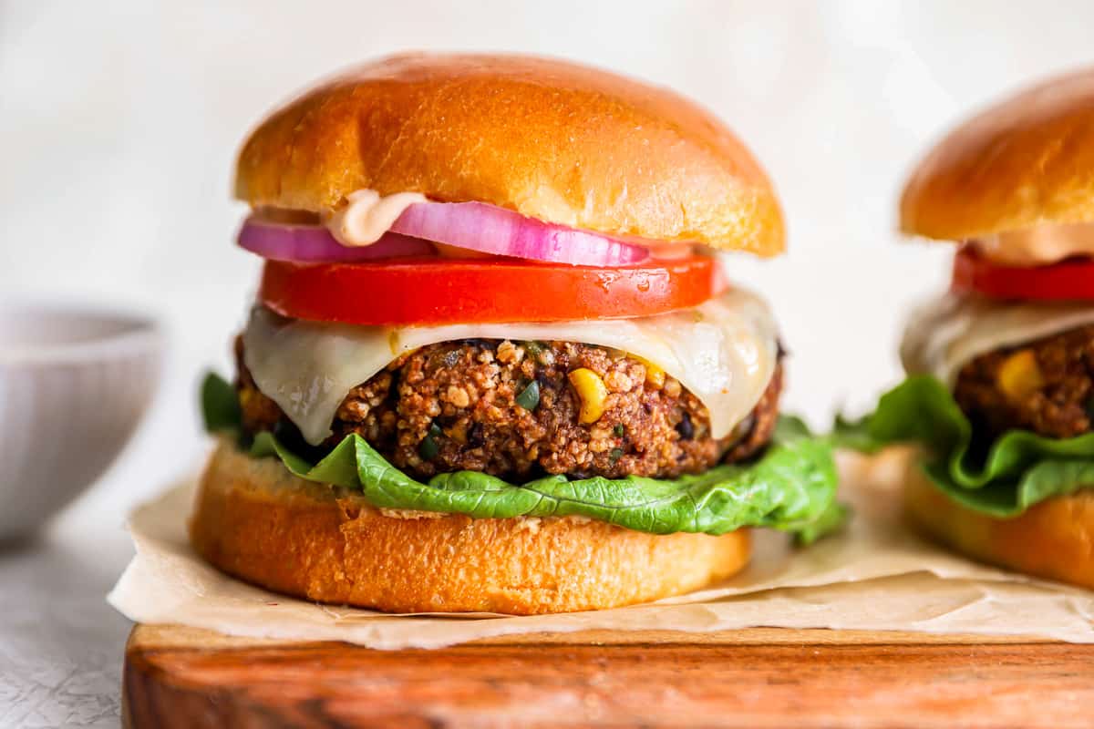 Easy Black Bean Burgers