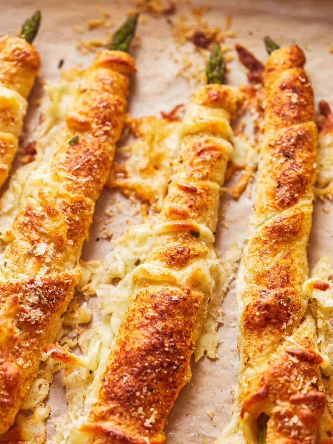 Asparagus Crescent Rolls (Cheesy!) Recipe The Cookie Rookie®