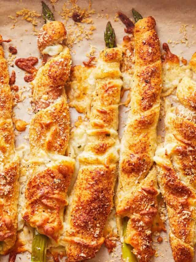 Asparagus Crescent Rolls (Cheesy!) Recipe The Cookie Rookie®