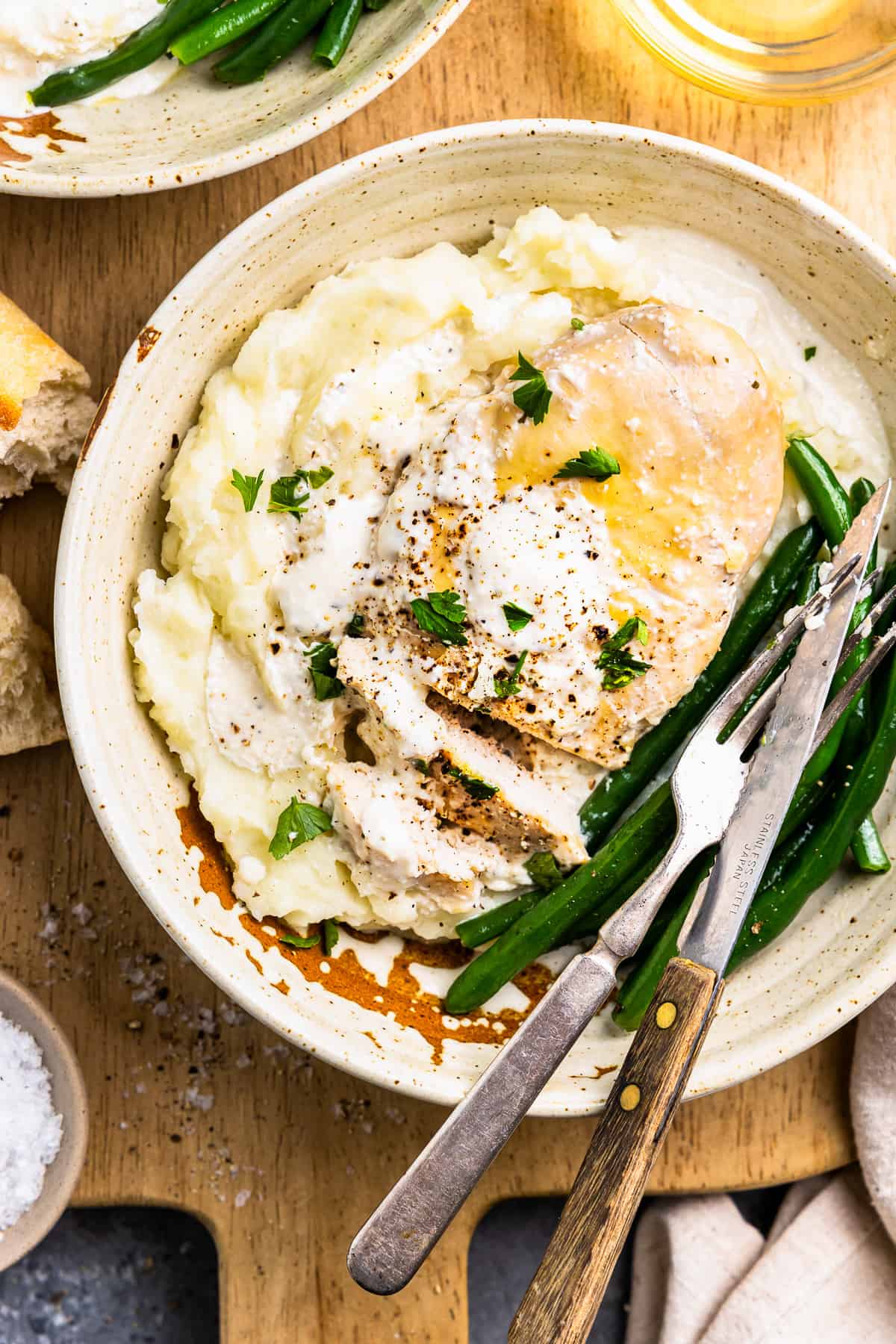 crockpot chicken with cream of chicken soup and ranch dressing Slow Cooker Creamy Ranch Chicken
