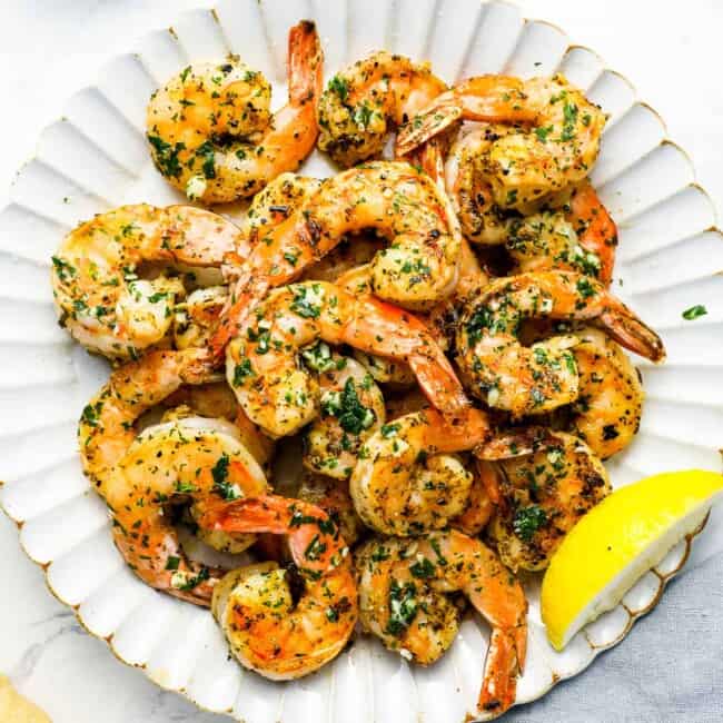 featured grilled shrimp.
