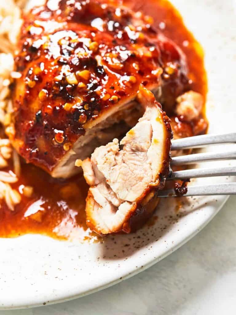 Honey Garlic Chicken Thighs Recipe The Cookie Rookie®
