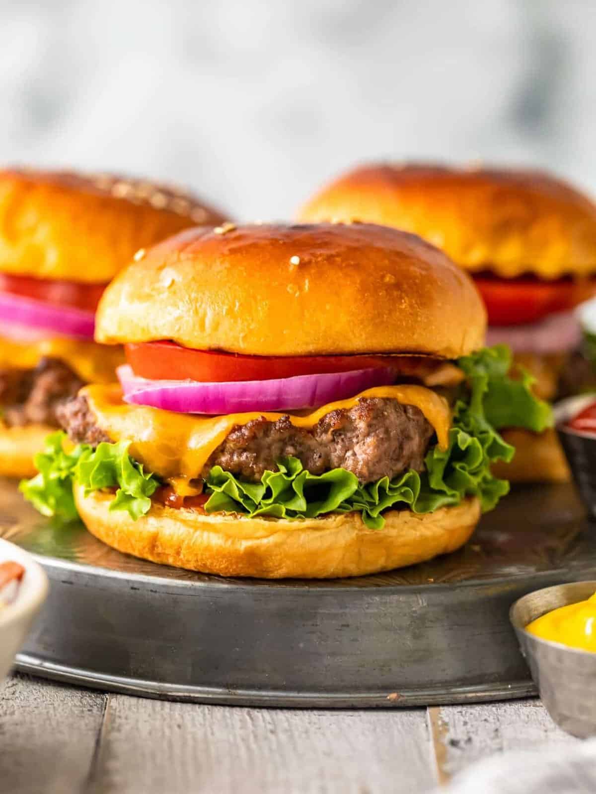 How to Make Burgers on the Stove - All She Cooks