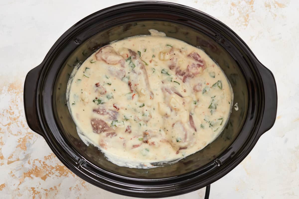 Chicken Alfredo Sandwich  Crockpot Recipe  - 15