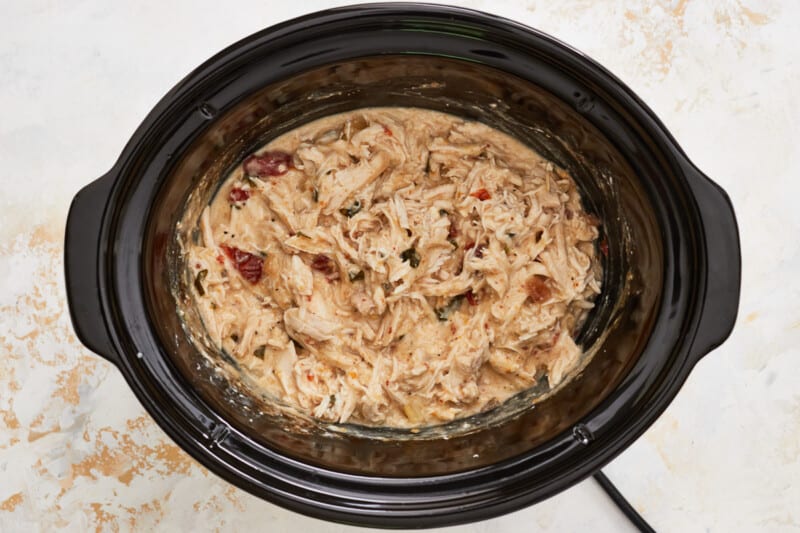 Chicken Alfredo Sandwich  Crockpot Recipe  - 79