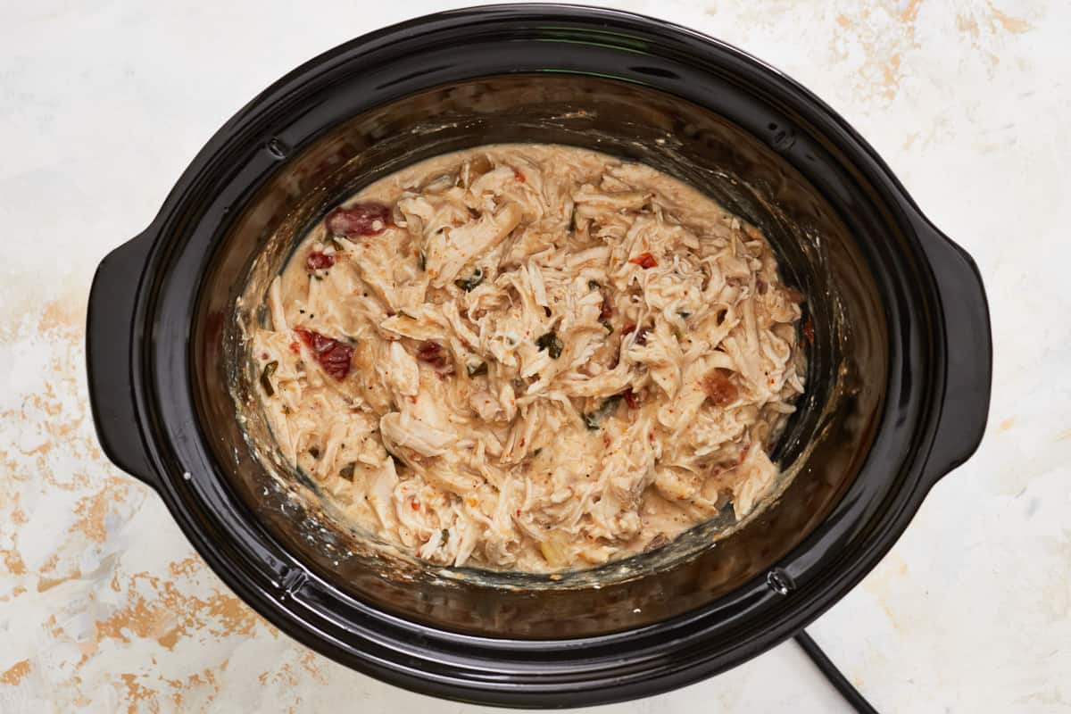 Chicken Alfredo Sandwich  Crockpot Recipe  - 27