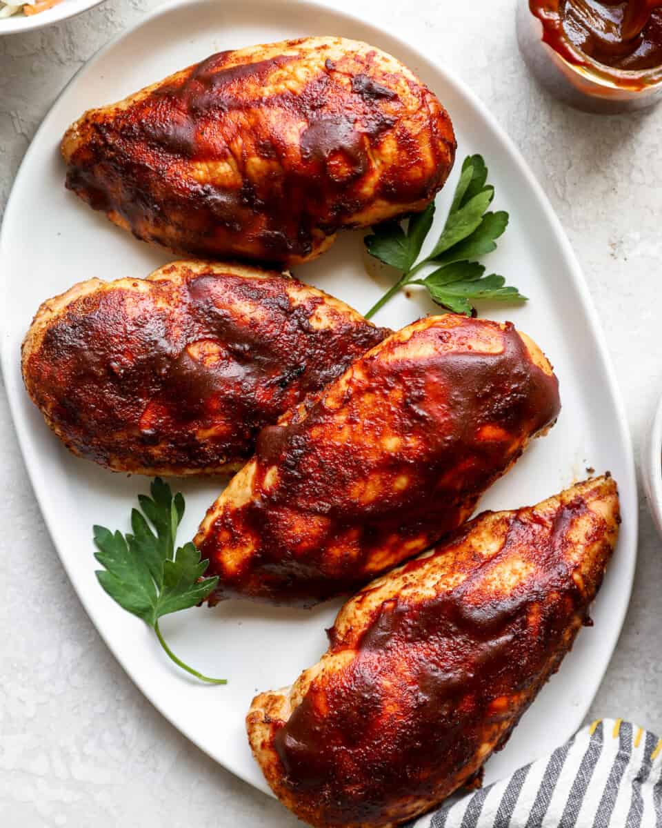 Baked bbq chicken breast 350 clearance