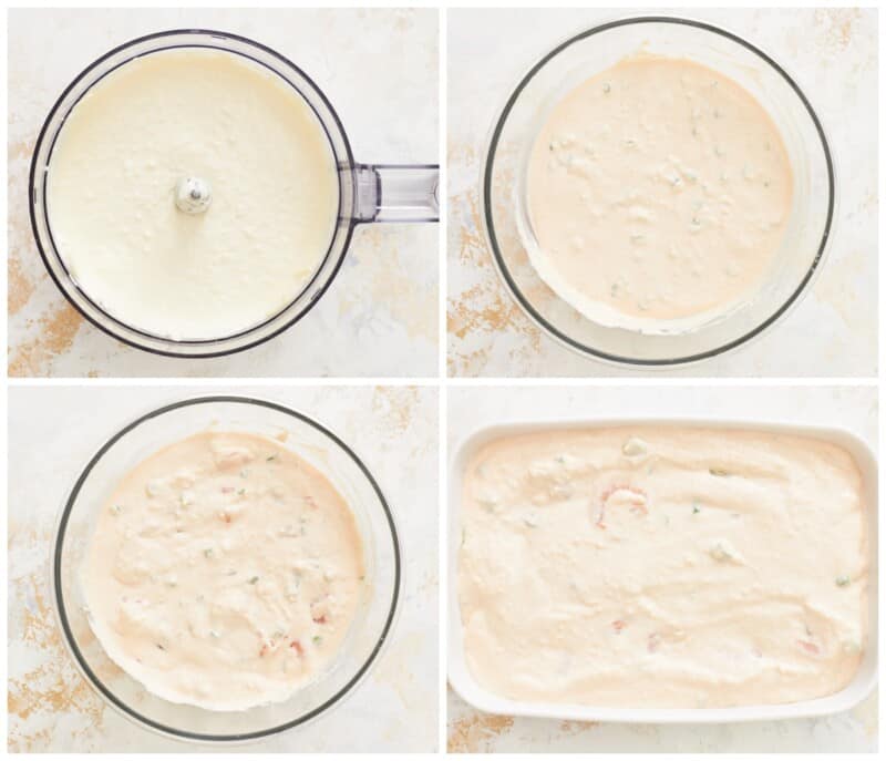 step by step photos for how to make shrimp dip.